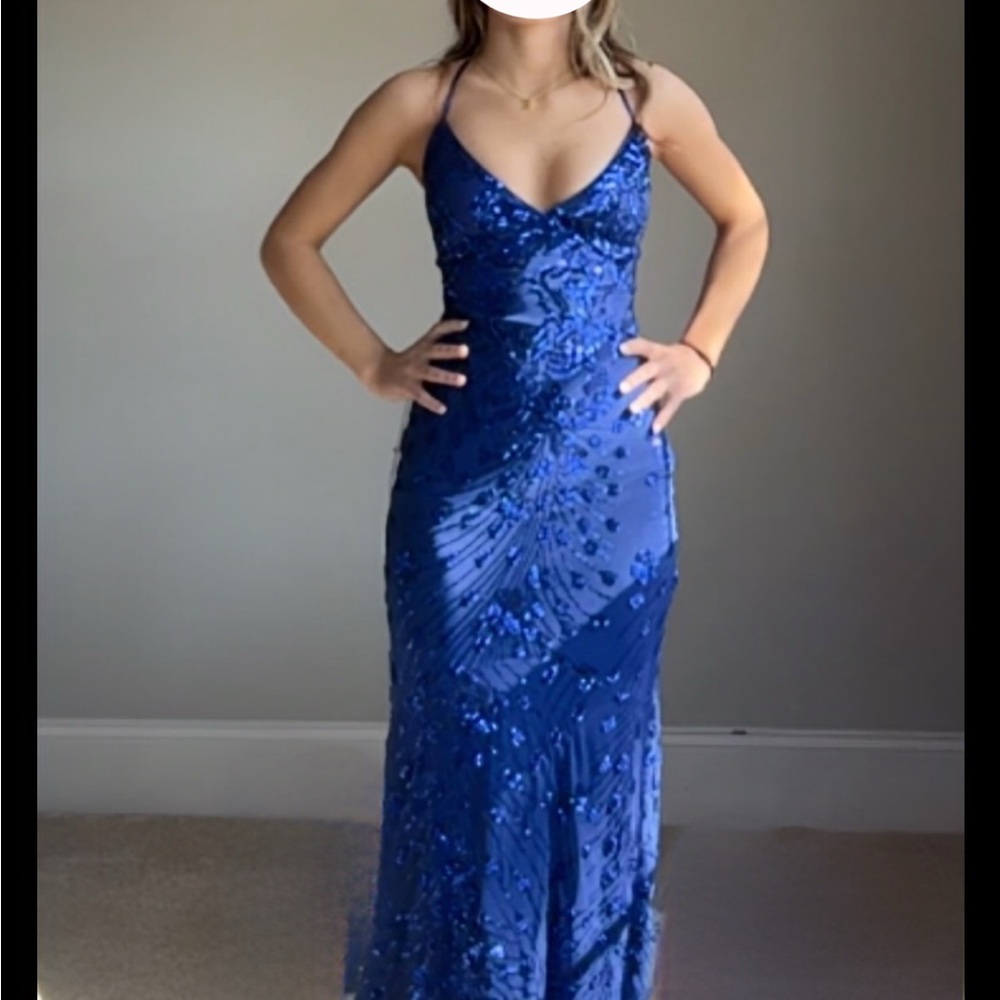 Stunning Blue Prom Dress